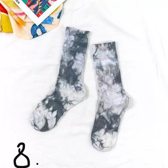 Tie dye cotton tube socks (1 pair- pick a color) - Picture 11 of 16